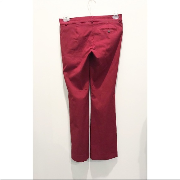 Women’s Burgundy Dress Pants-Sz 4 - Picture 3 of 8
